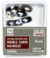 TOR VM Double Curve sektionsmatris (1.0976DC) Medium 50µm 10 st